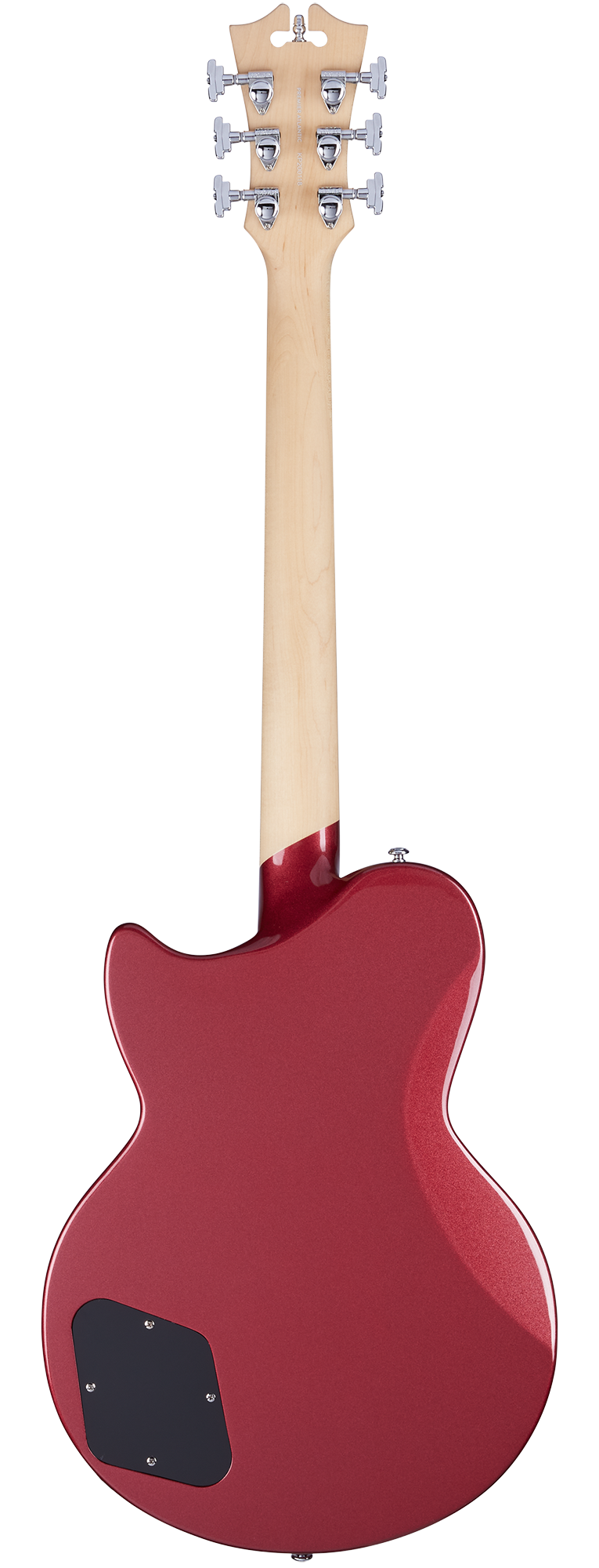D'Angelico Premier Atlantic Electric Guitar - Oxblood with Stopbar Tailpiece