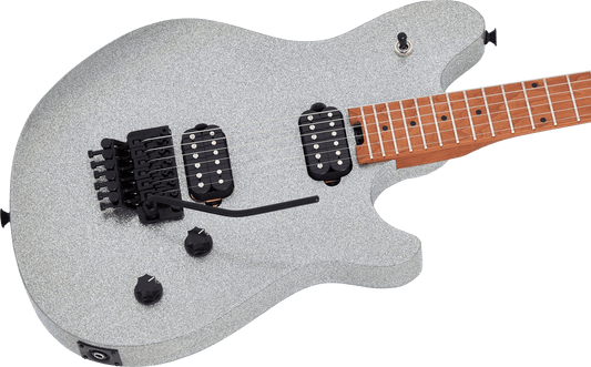 EVH Wolfgang® WG Standard, Baked Maple Fingerboard, Silver Sparkle